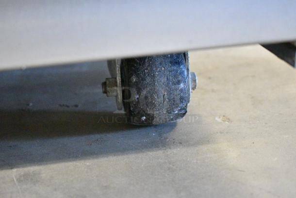 True TUC-48 Stainless Steel Commercial 2 Door Undercounter Cooler on Commercial Casters. 115 Volts, 1 Phase . Tested and Working! - Image 3 of 6