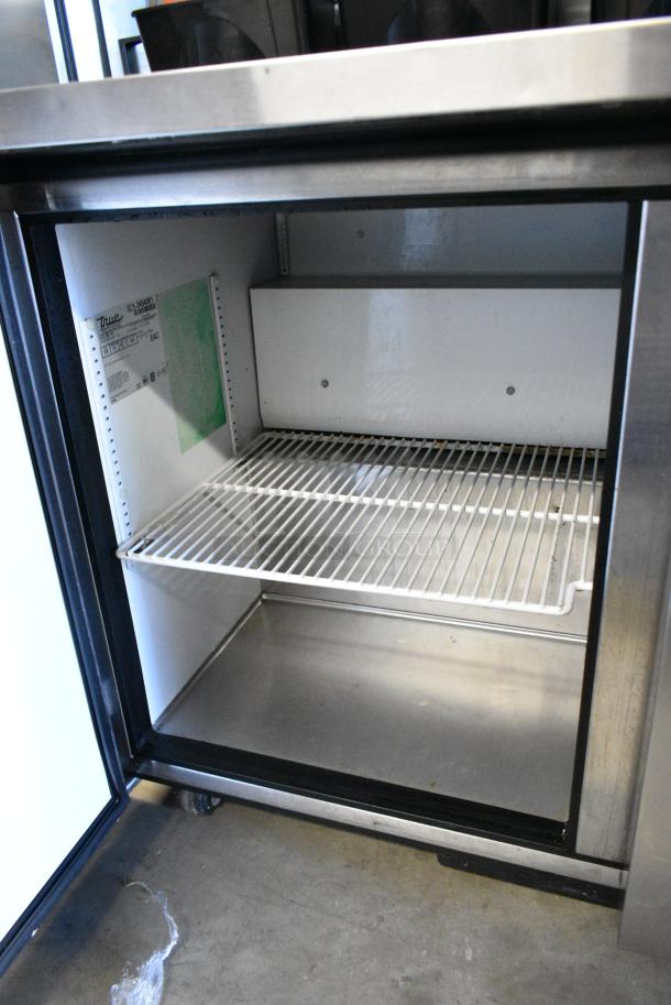 True TUC-48 Stainless Steel Commercial 2 Door Undercounter Cooler on Commercial Casters. 115 Volts, 1 Phase . Tested and Working! - Image 5 of 6