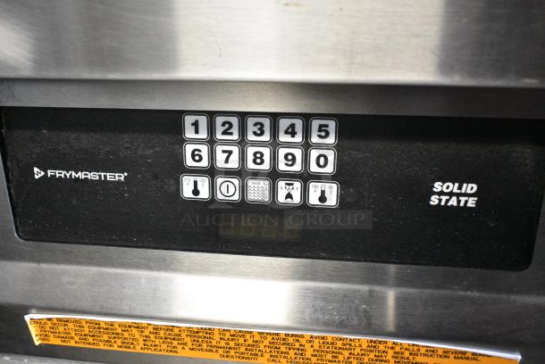 2018 Frymaster GPCSC Stainless Steel Commercial Floor Style Natural Gas Powered Deep Fat Fryer on Commercial Casters. 80,000 BTU. - Image 5 of 8