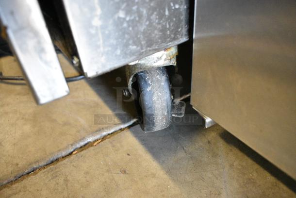 2018 Frymaster GPCSC Stainless Steel Commercial Floor Style Natural Gas Powered Deep Fat Fryer on Commercial Casters. 80,000 BTU. - Image 8 of 8