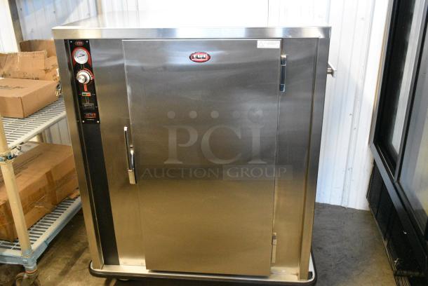 FWE P-72 Stainless Steel Commercial Heated Holding Cabinet on Commercial Casters. 120 Volts, 1 Phase. Tested and Working! - Image 2 of 9