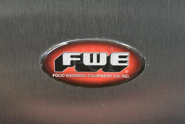 FWE P-72 Stainless Steel Commercial Heated Holding Cabinet on Commercial Casters. 120 Volts, 1 Phase. Tested and Working! - Image 3 of 9
