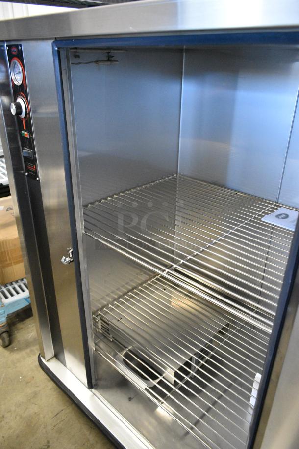 FWE P-72 Stainless Steel Commercial Heated Holding Cabinet on Commercial Casters. 120 Volts, 1 Phase. Tested and Working! - Image 7 of 9