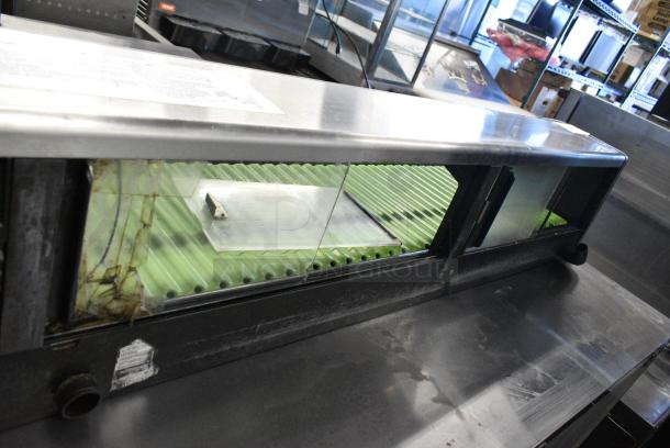 Hoshizaki Metal Commercial Countertop Sushi Display Case Merchandiser. 115 Volts, 1 Phase. Tested and Working! - Image 3 of 9