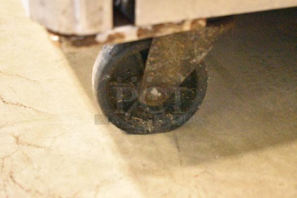Turbo Air MUF-60 Stainless Steel Commercial 2 Door Undercounter Freezer on Commercial Casters. 115 Volts, 1 Phase. Tested and Working! - Image 3 of 6