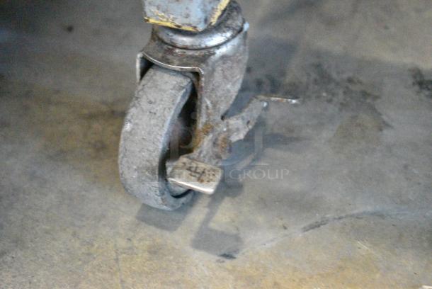 Tom TM-45 Metal Commercial Floor Style Tying Machine on Commercial Casters. Tested and Working! - Image 3 of 7