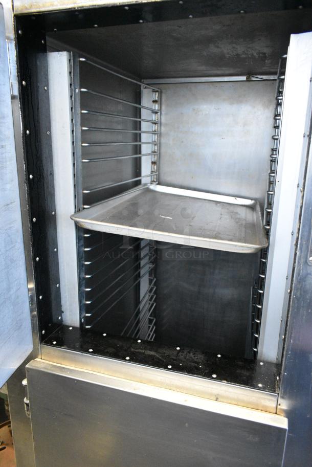 Traulsen Stainless Steel Commercial 4 Half Size Door Reach In. Cannot Test Due To Cut Power Cord - Image 3 of 6
