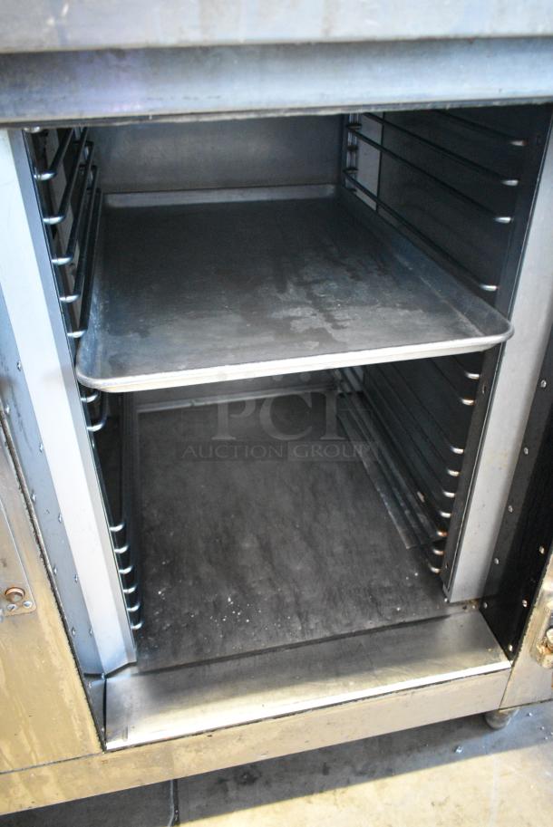 Traulsen Stainless Steel Commercial 4 Half Size Door Reach In. Cannot Test Due To Cut Power Cord - Image 6 of 6