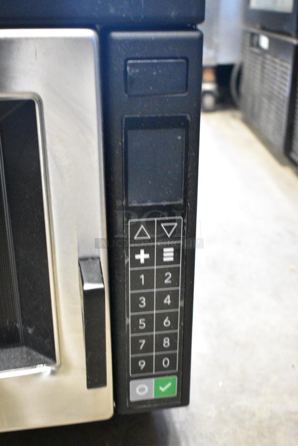 BRAND NEW SCRATCH AND DENT! 2024 Amana RC17S2 Stainless Steel Commercial Countertop Microwave Oven. - Image 4 of 7