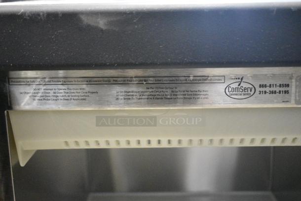 BRAND NEW SCRATCH AND DENT! 2024 Amana RC17S2 Stainless Steel Commercial Countertop Microwave Oven. - Image 6 of 7