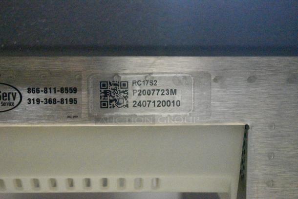 BRAND NEW SCRATCH AND DENT! 2024 Amana RC17S2 Stainless Steel Commercial Countertop Microwave Oven. - Image 7 of 7