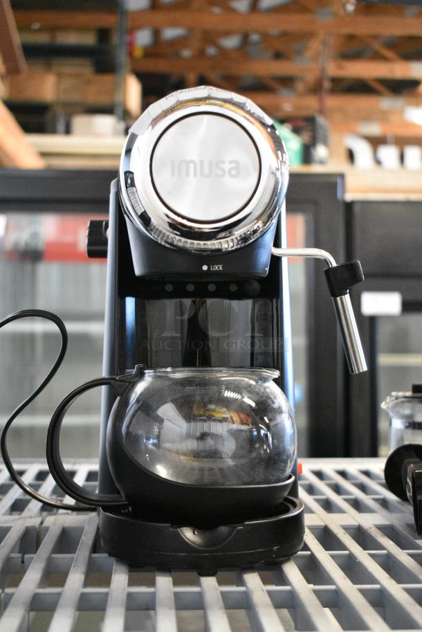 BRAND NEW SCRATCH AND DENT! Imusa GAU-18217 Countertop Espresso Machine w/ 2 Portafilters. 120 Volts, 1 Phase. - Image 3 of 8