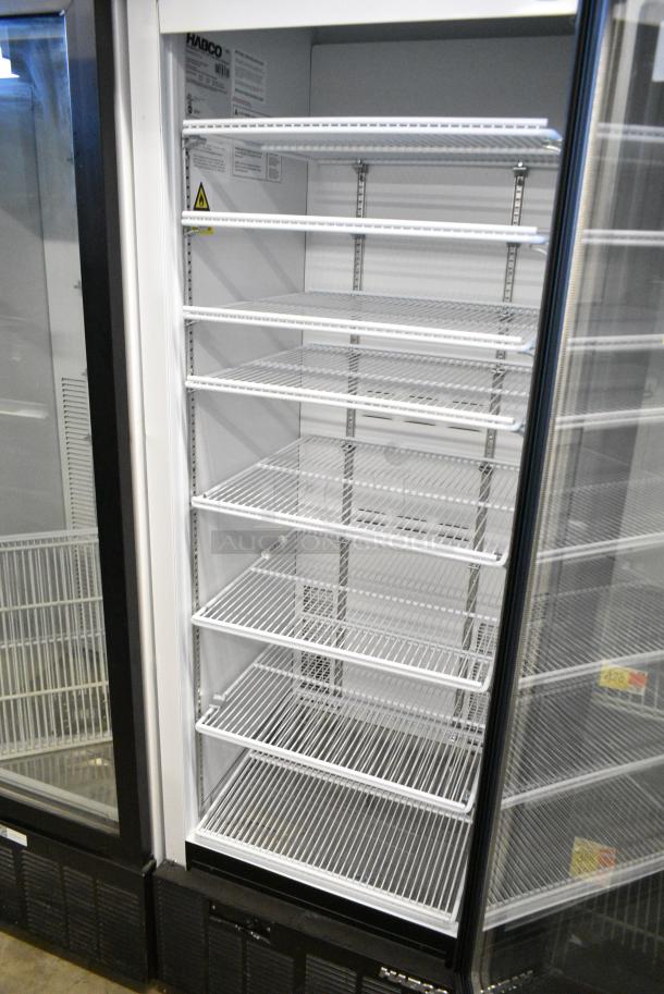 2019 Habco SE18HC Metal Commercial Single Door Reach In Cooler Merchandiser w/ Poly Coated Racks. 115 Volts, 1 Phase. Tested and Working! - Image 3 of 4