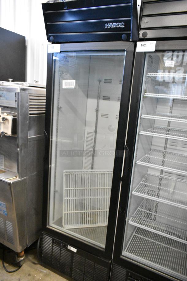 2019 Habco SE18 Metal Commercial Single Door Reach In Cooler Merchandiser w/ Poly Coated Racks. 115 Volts, 1 Phase. Tested and Working! - Image 2 of 5