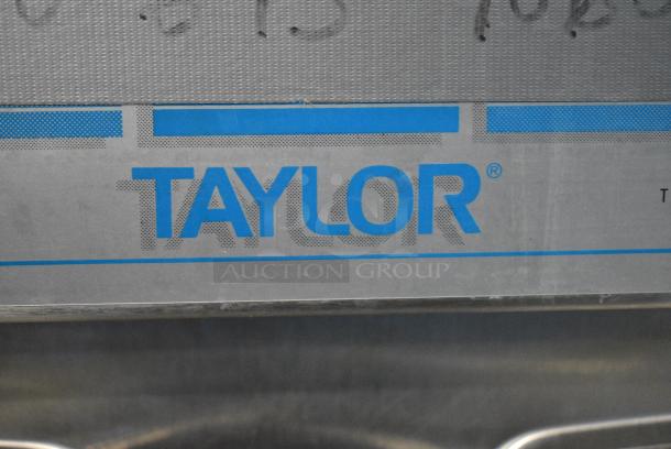 Taylor 755-27 Stainless Steel Commercial Floor Style 2 Flavor Soft Serve Ice Cream Machine on Commercial Casters. 208/240 Volts, 1 Phase. - Image 3 of 9