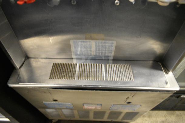 Taylor 755-27 Stainless Steel Commercial Floor Style 2 Flavor Soft Serve Ice Cream Machine on Commercial Casters. 208/240 Volts, 1 Phase. - Image 5 of 9