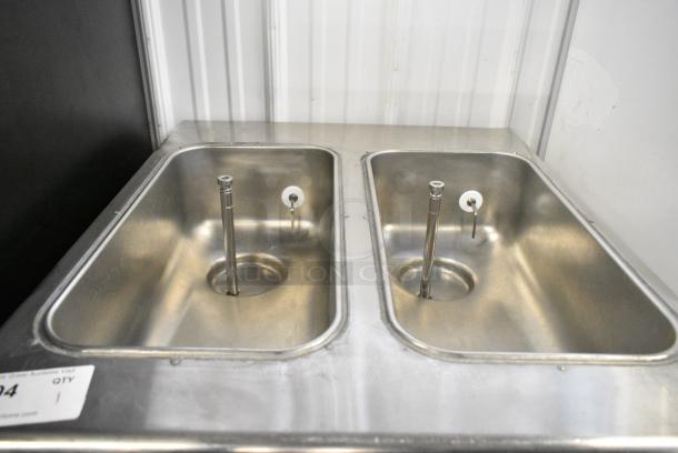 Taylor 755-27 Stainless Steel Commercial Floor Style 2 Flavor Soft Serve Ice Cream Machine on Commercial Casters. 208/240 Volts, 1 Phase. - Image 8 of 9