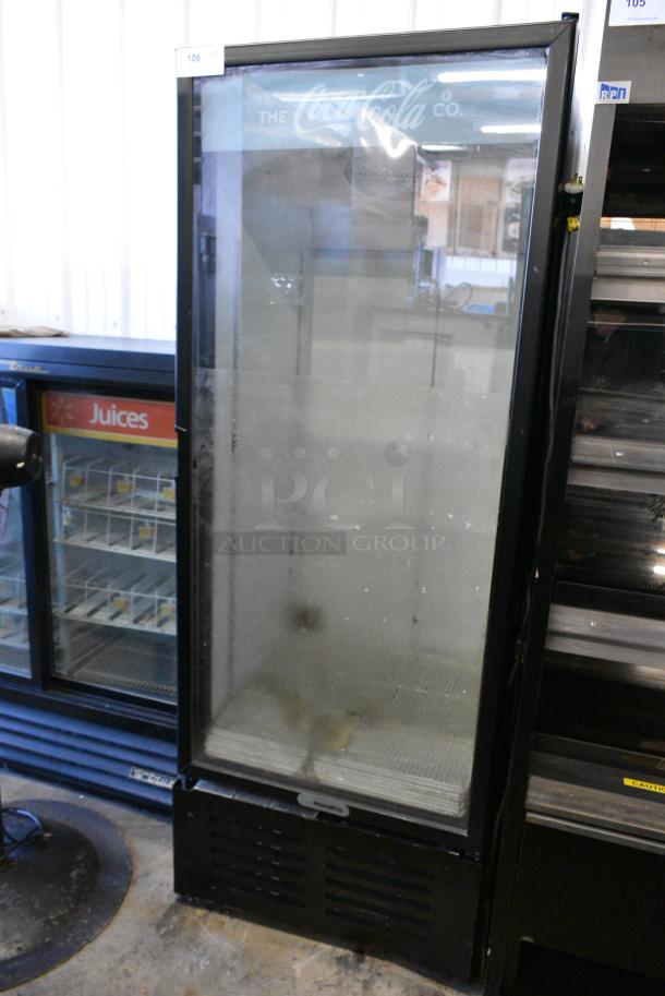 BRAND NEW SCRATCH AND DENT! Metalfrio NG26CHC Metal Commercial Single Door Reach In Cooler Merchandiser. 115 Volts, 1 Phase. Tested and Working! - Image 2 of 5