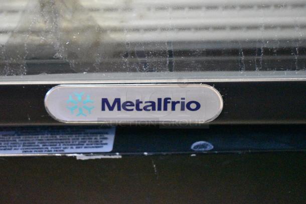 BRAND NEW SCRATCH AND DENT! Metalfrio NG26CHC Metal Commercial Single Door Reach In Cooler Merchandiser. 115 Volts, 1 Phase. Tested and Working! - Image 3 of 5
