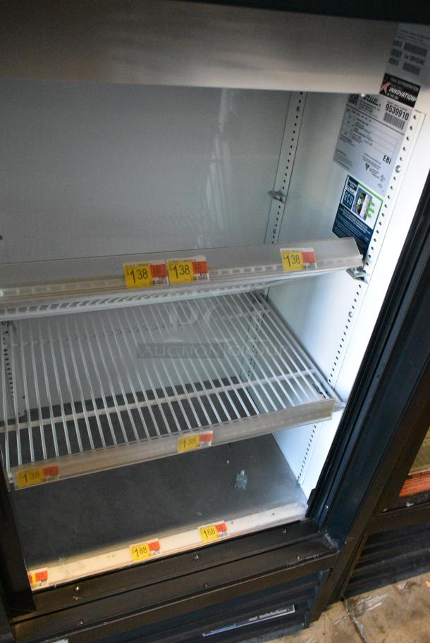 2018 True GDM-41SL-48-HC-LD Metal Commercial 2 Door Reach In Cooler Merchandiser. 115 Volts, 1 Phase. Tested and Working! - Image 4 of 5