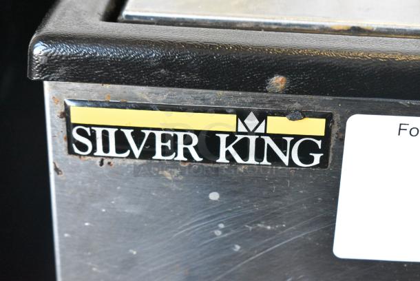 Silver King SKFS2 Stainless Steel Commercial Chest Freezer w/ Center Hinge Lid. 115 Volts, 1 Phase. Tested and Working! - Image 2 of 6