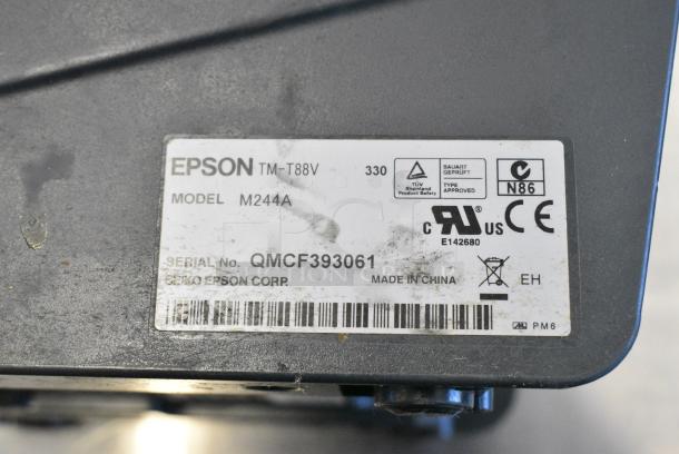 Toast POS Monitor w/ Epson M244A Receipt Printer and Toast Card Reader - Image 4 of 8