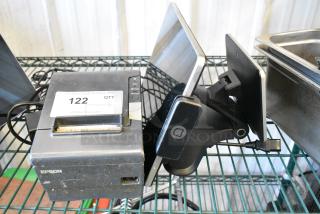 Toast POS Monitor w/ Epson M244A Receipt Printer and Toast Card Reader