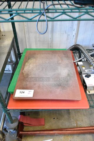5 Various Cutting Boards. Includes 18x24x0.5. 5 Times Your Bid!