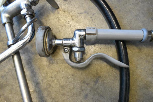 Metal Faucet w/ Spray Nozzle - Image 3 of 6