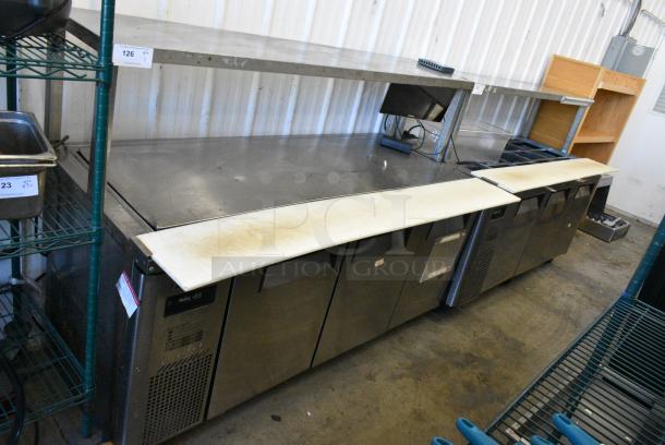Turbo Air JBT-72 Stainless Steel Commercial Prep Table w/ Over Shelf and Toast Monitor on Commercial Casters. 115 Volts, 1 Phase. Tested and Working! - Image 2 of 12