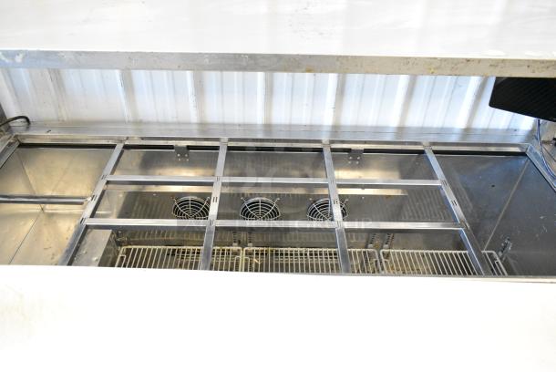 Turbo Air JBT-72 Stainless Steel Commercial Prep Table w/ Over Shelf and Toast Monitor on Commercial Casters. 115 Volts, 1 Phase. Tested and Working! - Image 5 of 12