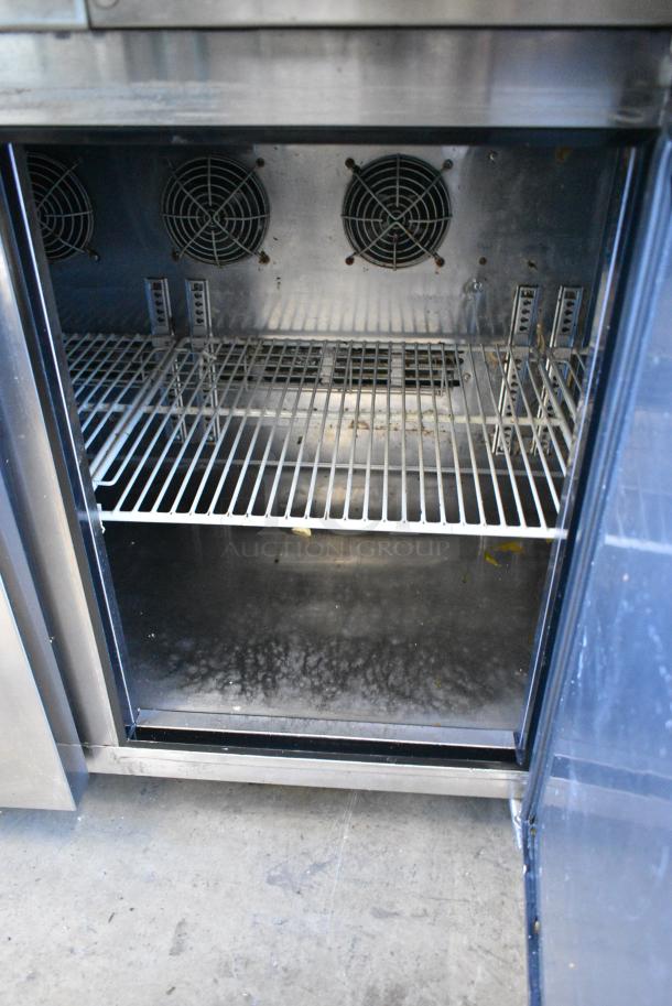 Turbo Air JBT-72 Stainless Steel Commercial Prep Table w/ Over Shelf and Toast Monitor on Commercial Casters. 115 Volts, 1 Phase. Tested and Working! - Image 7 of 12