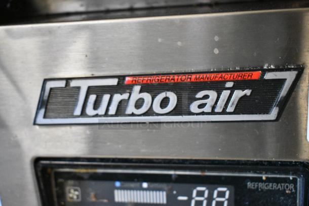 Turbo Air JBT-72 Stainless Steel Commercial Prep Table w/ Over Shelf on Commercial Casters. 115 Volts, 1 Phase. Tested and Working! - Image 2 of 8