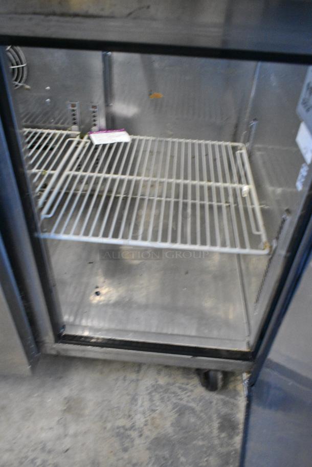 Turbo Air JBT-72 Stainless Steel Commercial Prep Table w/ Over Shelf on Commercial Casters. 115 Volts, 1 Phase. Tested and Working! - Image 6 of 8