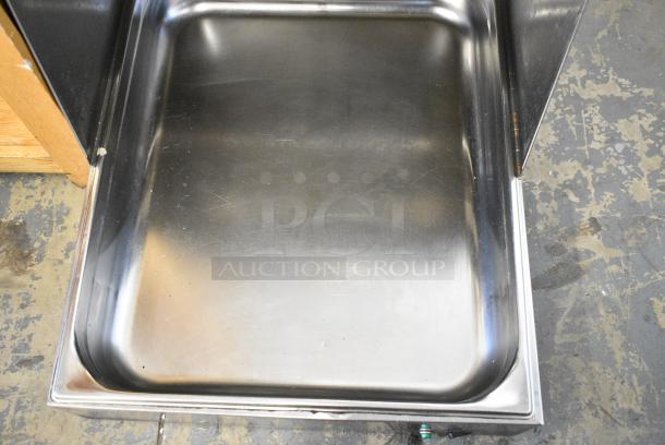APW Wyott CFHS-21 Stainless Steel Commercial Countertop Fry Dumping Station. 120 Volts, 1 Phase. Tested and Working! - Image 3 of 5