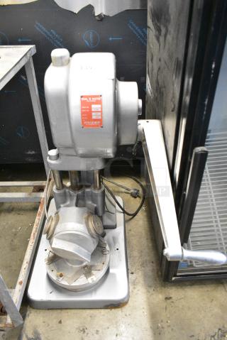 Kaiser D-300 Metal Commercial Countertop Manual Pie Press. 115 Volts, 1 Phase.