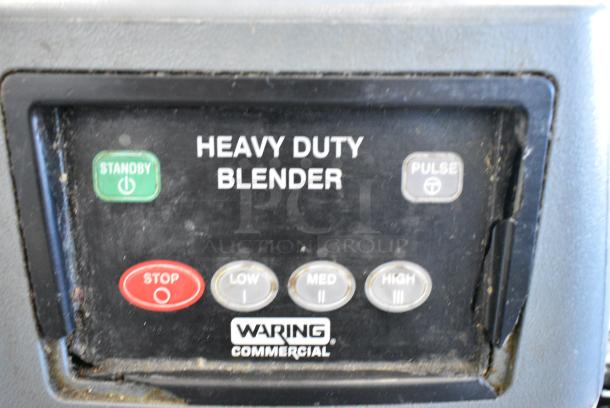 Waring CB15N Metal Commercial Countertop Blender w/ Metal Blender. 115 Volts, 1 Phase. Tested and Does Not Power On - Image 3 of 6