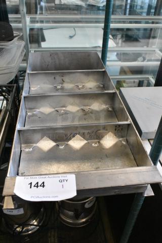 Metal Multi Compartment Bin.