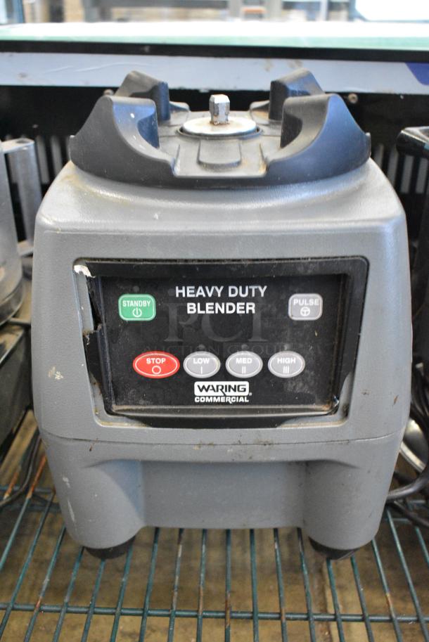 Waring CB15N Metal Countertop Blender Base. 115 Volts, 1 Phase. Tested and Working! - Image 1 of 5
