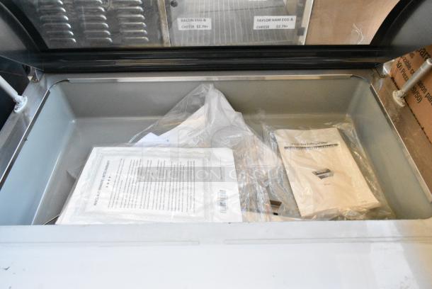 Marchia MTRS6 Stainless Steel Commercial Countertop Refrigerated Case. 110 Volts, 1 Phase. Tested and Working! - Image 4 of 9
