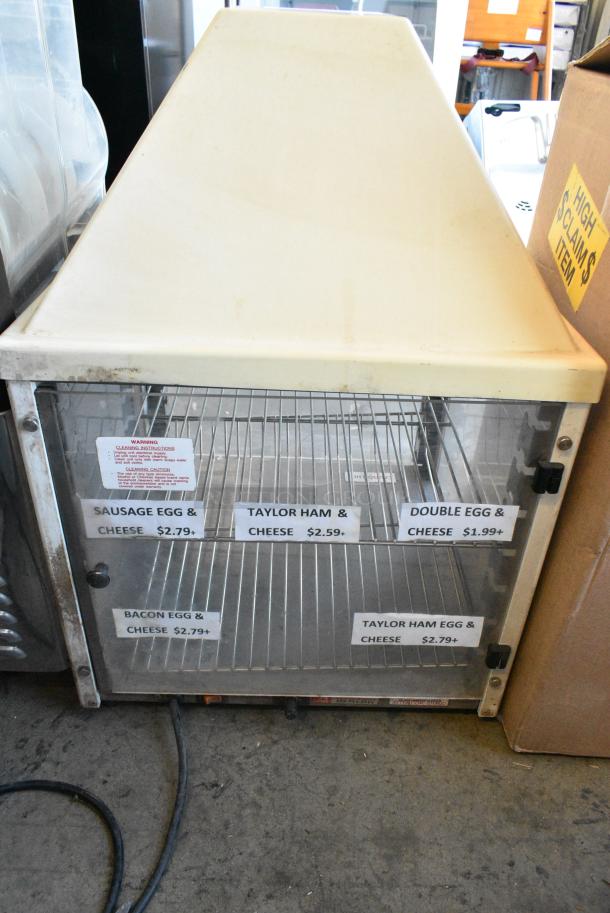 Stainless Steel Countertop Heated Display Case Merchandiser. Tested and Working! - Image 3 of 4