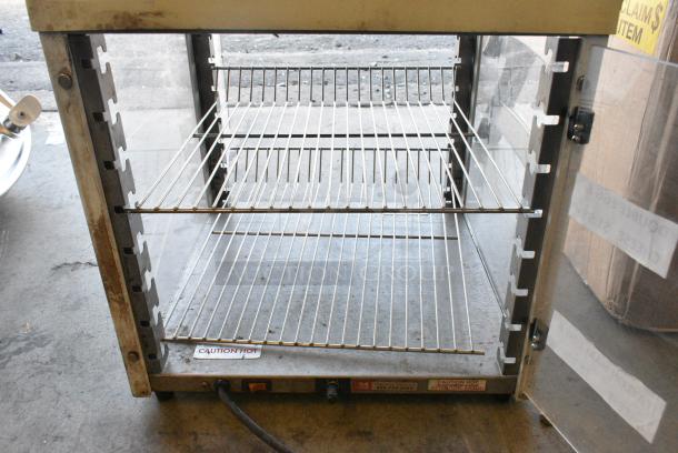 Stainless Steel Countertop Heated Display Case Merchandiser. Tested and Working! - Image 4 of 4