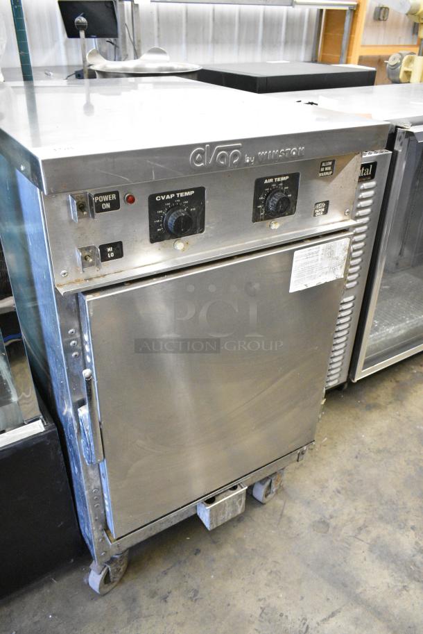 Winston CVap Stainless Steel Commercial Undercounter Heated Holding Cabinet on Commercial Casters. Tested and Working! - Image 1 of 8