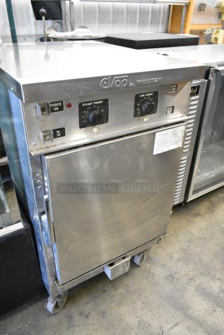 Winston CVap Stainless Steel Commercial Undercounter Heated Holding Cabinet on Commercial Casters. Tested and Working!