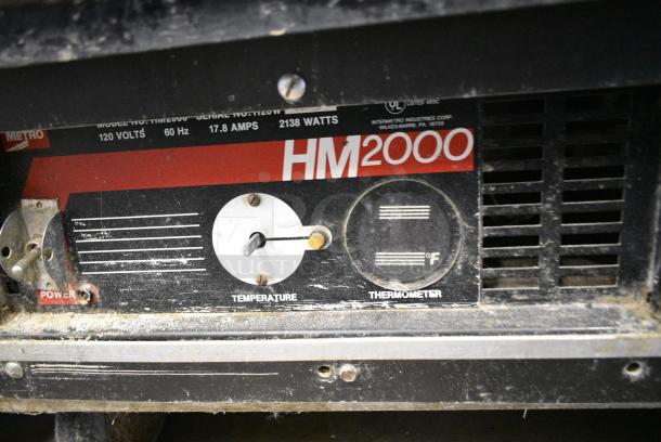 Metro HM2000 Stainless Steel Commercial Heated Holding Cabinet on Commercial Casters. Tested and Working! - Image 3 of 9