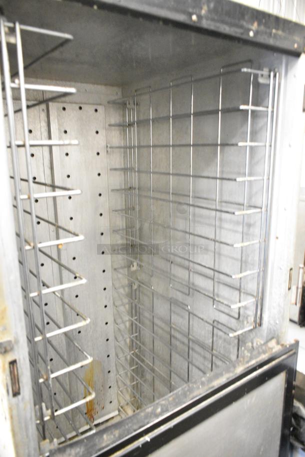 Metro HM2000 Stainless Steel Commercial Heated Holding Cabinet on Commercial Casters. Tested and Working! - Image 6 of 9