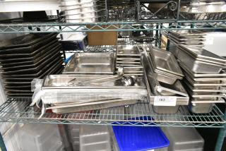 ALL ONE MONEY! Tier Lot of 65 Various Items Including Stainless Steel Drop In Bins, metal Bins and Utensils.