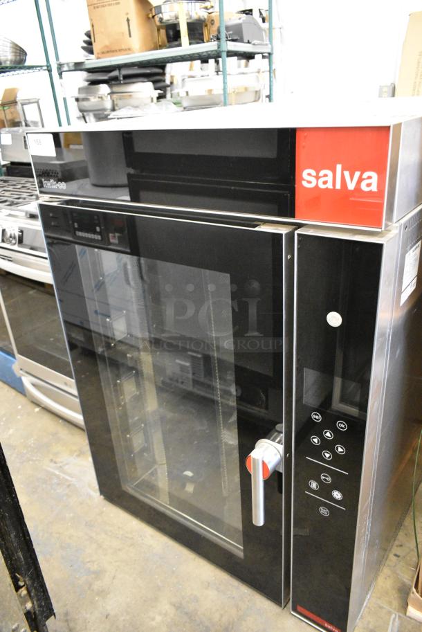 BRAND NEW! 2022 Salva 2010 KX-9+H Stainless Steel Commercial Countertop Electric Powered Convection Oven. Does Not Have Pan Rack. 208-240 Volts, 3 Phase. - Image 2 of 8