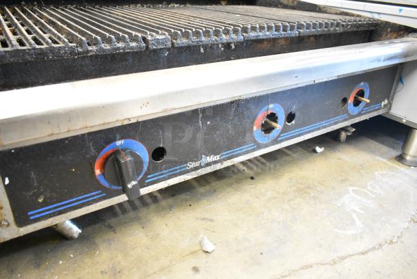 Star Max Stainless Steel Commercial Countertop Natural Gas Powered Charbroiler Grill. - Image 3 of 7