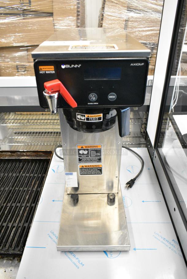 BRAND NEW SCRATCH AND DENT! 2024 Bunn AXIOM-DV-APS Stainless Steel Commercial Countertop Coffee Machine w/ Hot Water Dispenser and Poly Brew Basket. 120 Volts, 1 Phase. - Image 2 of 8